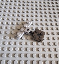 Lego Anhängerkupplung Kupplung Schwarz Hellgrau brick car city 15456 98263 P24