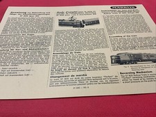 Märklin ST 800, Instructions