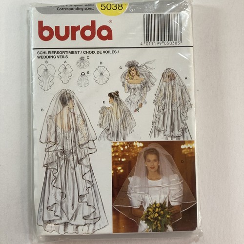 Burda 5038 hochzeit braut - 5038,