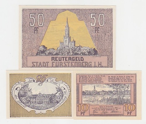 Kompl serie mit banknoten - kompl., 3