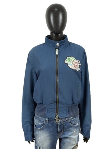 Dsquared2 damen jacke blau zip - dsquared2,