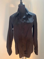 Bluse vanLaak dunkelgrau, Grösse 40