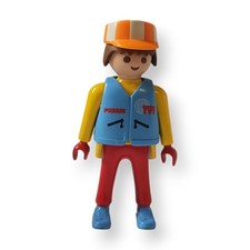 Playmobil Figur Mann Reporter Presse TV Stadtleben Kamera Nachrichten Medien
