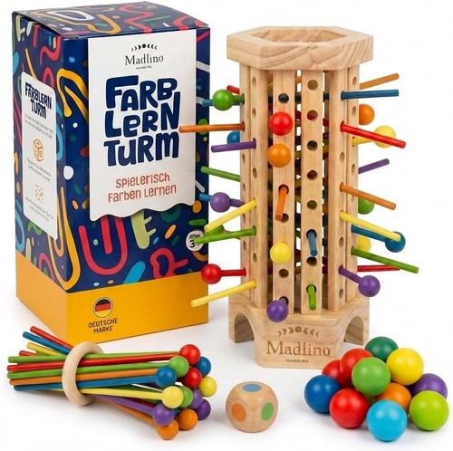 Madlino farb lern turm - madlino, farb-lern-turm