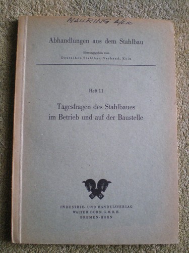 Abhandlungen aus dem stahlbau - abhandlungen,