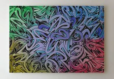 Top Leinwand Digital Graffiti