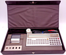 SHARP POCKET COMPUTER PC-1212 + CE-122 (PRINTER/CASSETTE-INTERFACE) ✅🟡 GETESTET