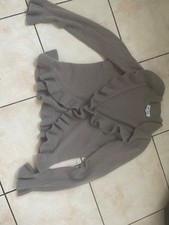 Da Vida Strickjacke,  Bolero, Damen, Größe: S, Beige,100 Kaschmir