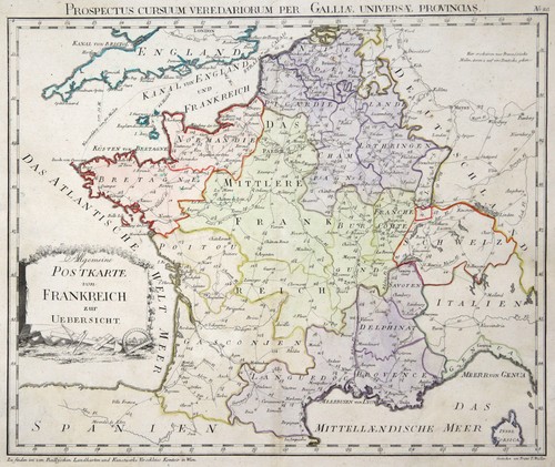 Frankreich postkarte original - postkarte,