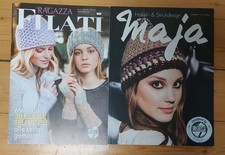 2 x Stricken Häkeln Design Zeitschrift Maja Nr. 1 &  Ragazza Filati Nr. 8 