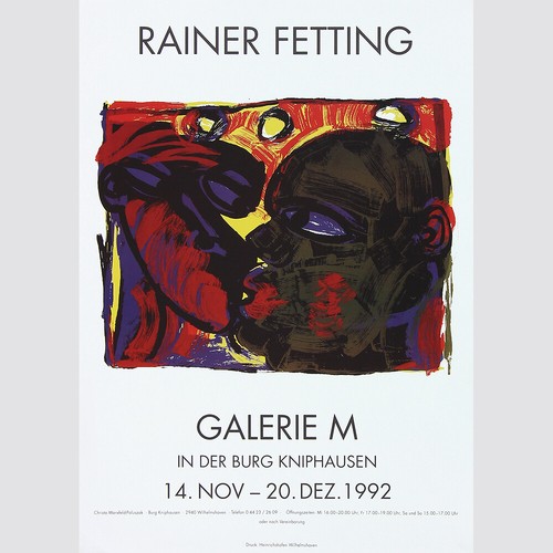 Rainer fetting ausstellung - rainer, fetting: