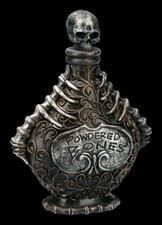 Deko Flasche - Knochen Pulver