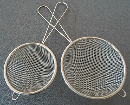 Edelstahl küchensiebe - 2x,