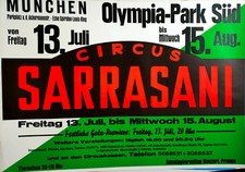 Plakat Circus Sarrasani 1984