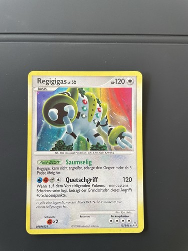Regigigas holo pokemon - 52,