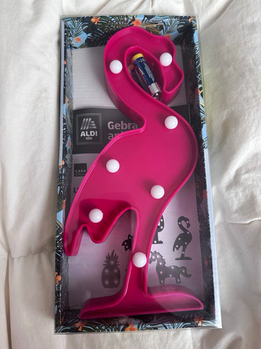 Casa deco led flamingo figur - flamingo,
