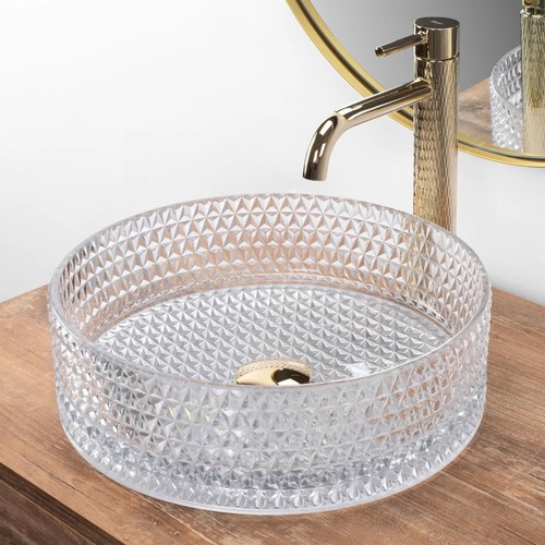 Rea aufsatzwaschbecken cristal - aufsatzwaschbecken,