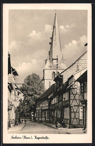 Ansichtskarte northeim hann - ansichtskarte,