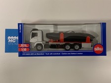 Siku 2715 MAN LKW mit Motorboot TGM 16.320 Neu OVP