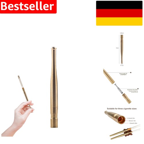Metall zigarettenspitze gold - metall,