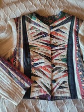 Jacke Unikat Vintage Patchwork