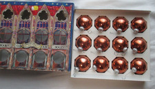 12 alte Weihnachtskugeln Christbaumschmuck  Glas-Baumschmuck