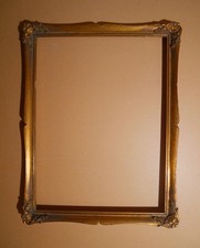 Goldener ANTIKER RAHMEN  aus