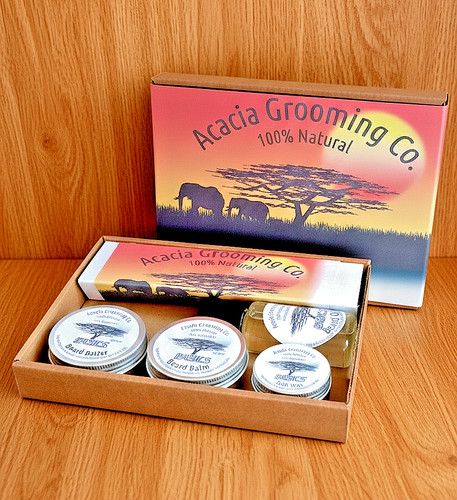 Geschenkbox set bartöl - geschenkbox,