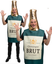 Lustig Champagner Flasche