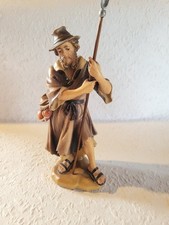 Krippenfigur für 15 er Größe    ---     Hirt mit Lanze