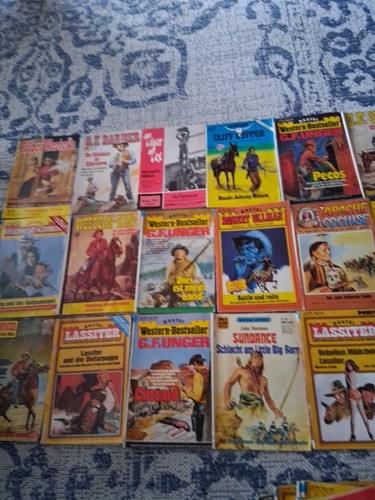 Konvolut alte western - 35,