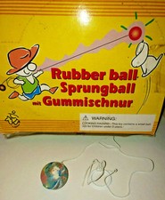Vintage lot of 2 Rubber Bouncy