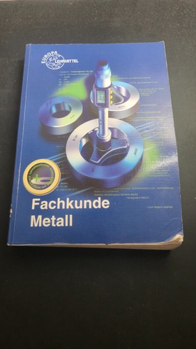 Fachkunde metall lehrbuch mit - lehrbuch,