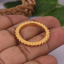 18 Karat Gelbgold Perlenring