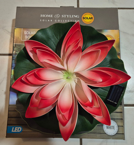 Led solar seerose blume blüte - seerose,