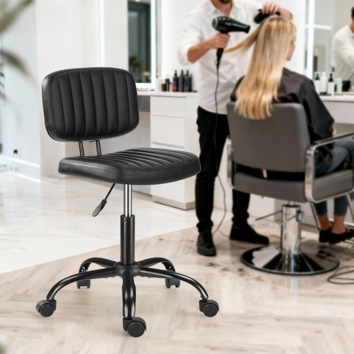 Rollhocker mit lehne - mit,