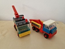 PEBE Mini Autos Kran und Autoservice Steckbausteine