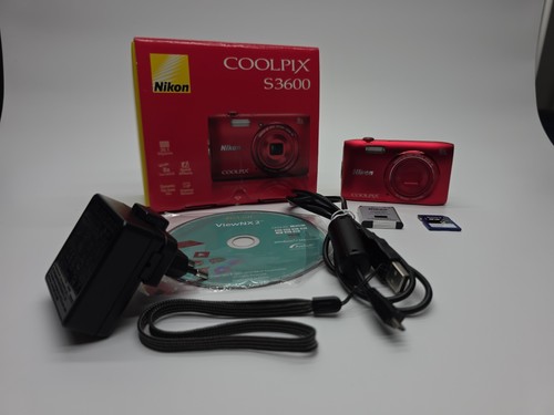 Nikon coolpix s3600 16mp 10x - nikon,