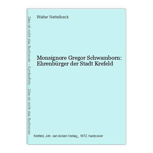 Monsignore gregor schwamborn - monsignore,