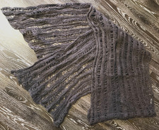 Barbara Speer Filz 100% Merino Schal IN BRAUN