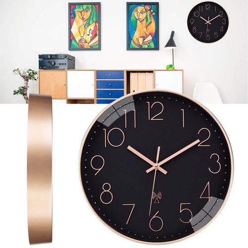 Wanduhr funk groß zahlen - wanduhr,