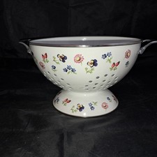 Villeroy & Boch PETITE FLEUR Sieb Salat-Seiher Durchschlag Serie Florales Muster