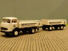 1/87 Brekina MB 328 Alpirsbacher Klosterbräu Getränkepritschen-Hängerzug 4811