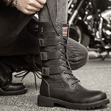 Neu Herren Armeestiefel