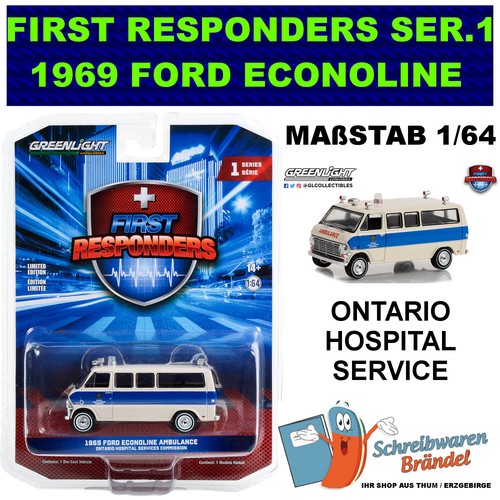 Greenlight 1969 ford econoline - 1969,