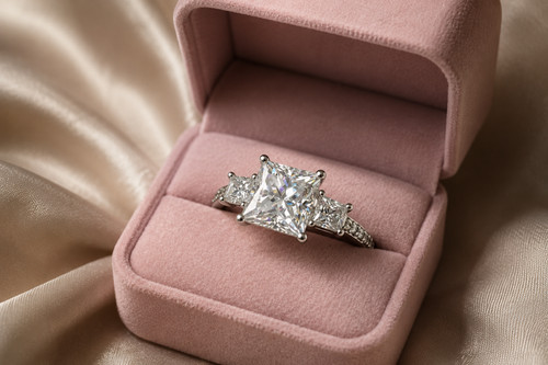 Diamant verlobungsring ct - 3,40,