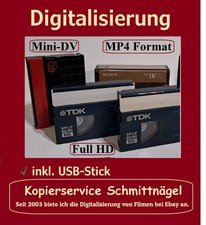 10x Mini-DV Kassetten digital