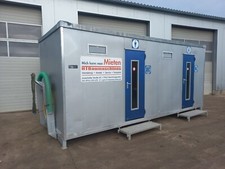 VIP Sanitärcontainer Toilettencontainer Abrollcontainer komplett neu aufgebaut