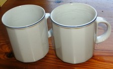 2 x Kaffeetassen Sammeltassen Becher van Well Wellco Design Krefeld - Abholung