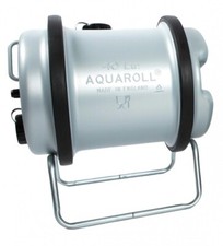 aquaroll Wassertank PREMIUM silver Wasserbehälter Rolltank Camping Boot Outdoor